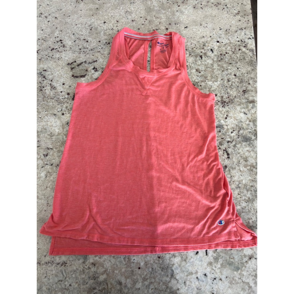 Champion Medium Coral Racerback Tank Top Athletic